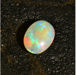 2.3 Cts Australian Solid GEM Opal, Rainbow Color Gemstone, Loose Stone #LXS012