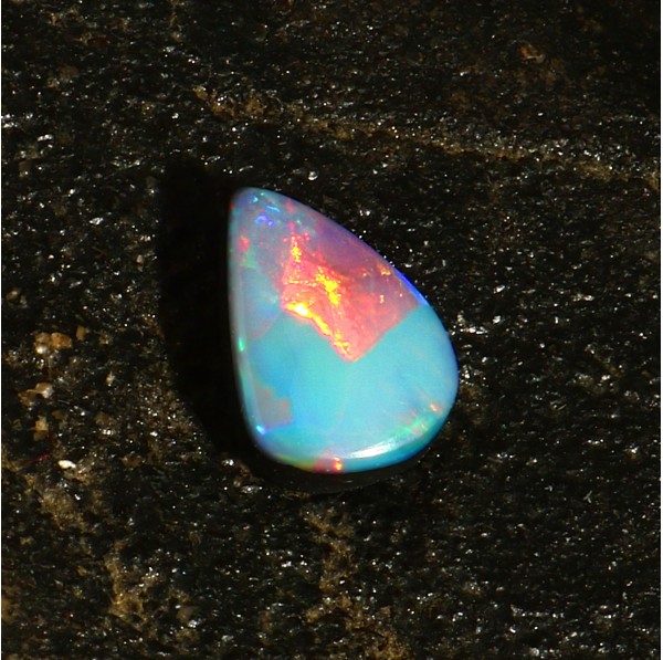 2.80 Ct Australian Opal Doublet, Loose Stone, Natural Australian Opal #LXS022